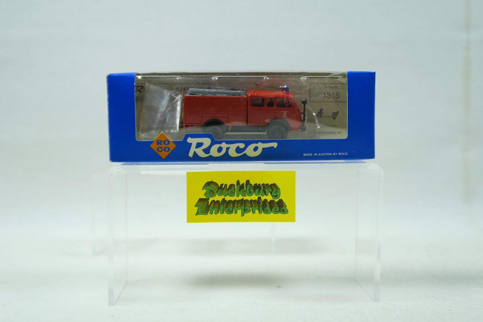 Roco 1315 Steyr 680 Feuerwehr Tanklöschfahrzeug rot in OVP 1:87 172609