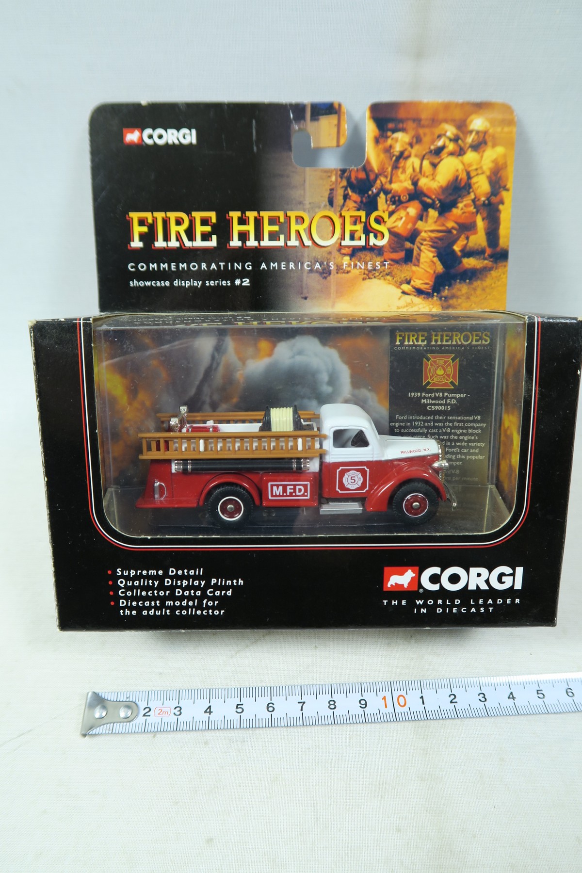 CorgiFire Heroes Ford Fire Pumper CS90015  Maßstab ?  In OVP 138527