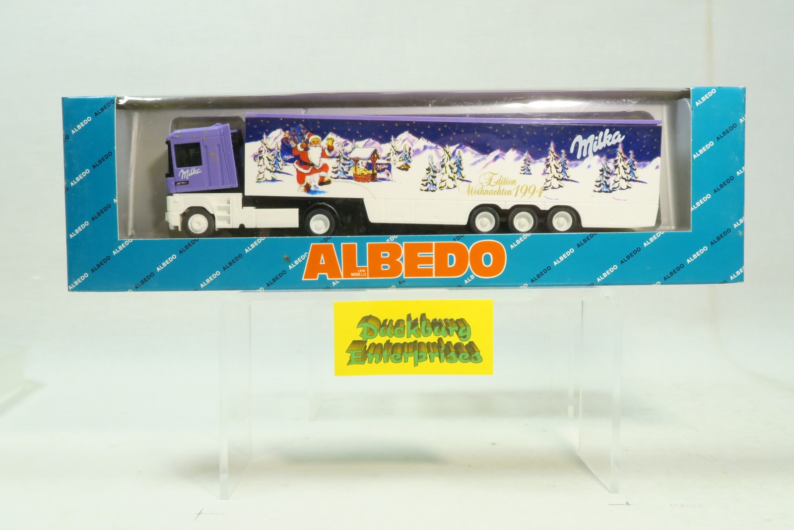 Albedo Herpa 1:87 LKW 700124 Renault Sattelzug Milka Weihnachten 1994  184995