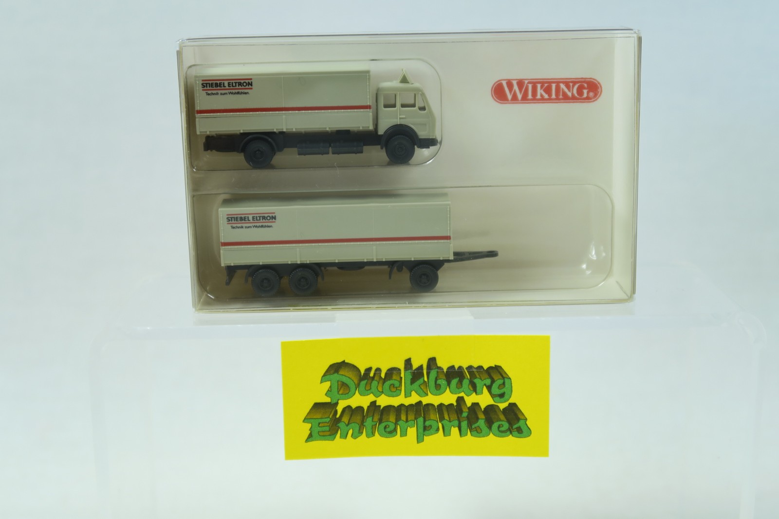 Wiking 1:160 LKW 9400322 MB Pritschen Fernlastzug Stiebel Eltron in OVP 168765