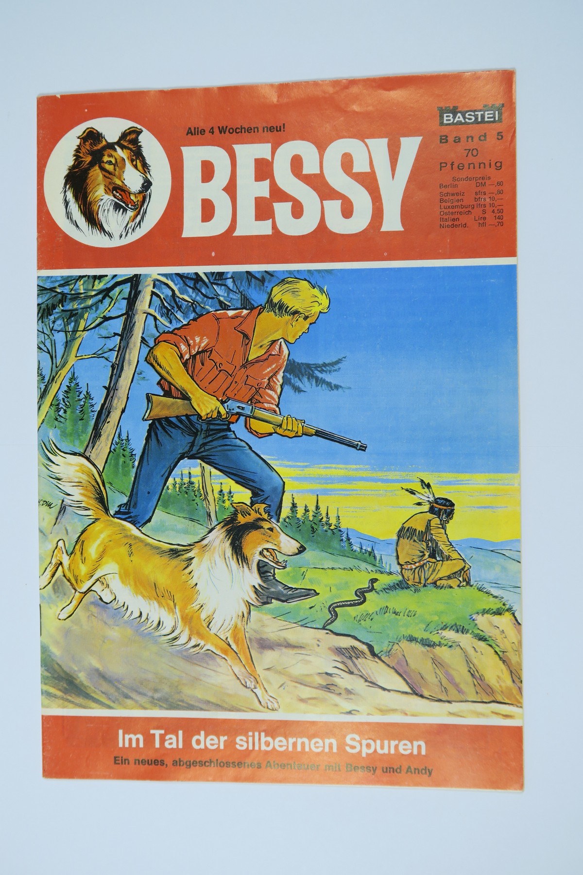 Bessy Comic-Heft Nr.  5  Bastei im Zustand (1). 141685