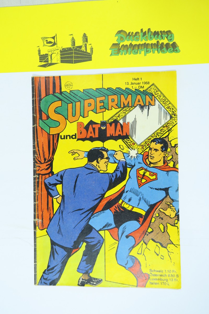 Superman Comic 1968/1  Ehapa im Zustand (3-4). 162271