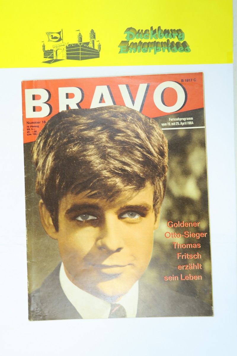 Bravo 1964 /16 vom 14.4.1964 Doris Day, Pierre Brice, Beatles, Thomas Fritsch  159009