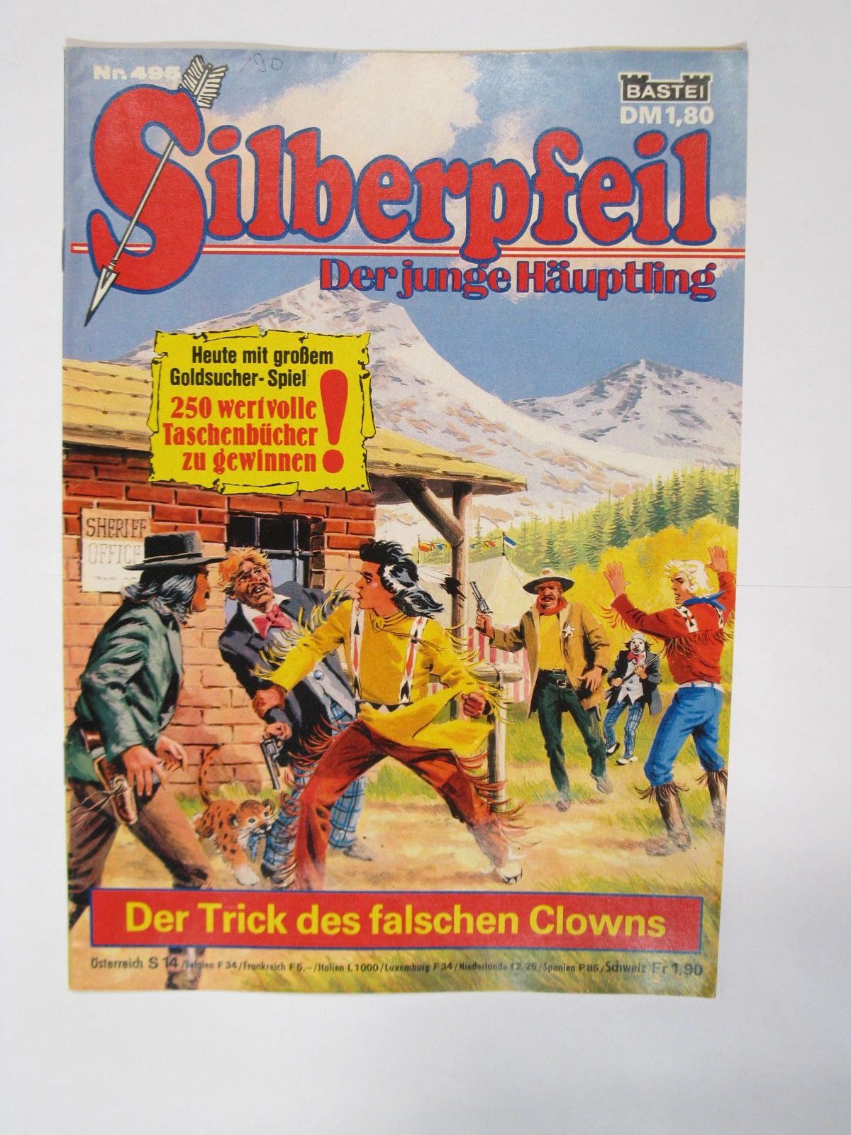 Silberpfeil  Nr.495  Bastei Verlag im Zustand (1-2 NZ). 69711