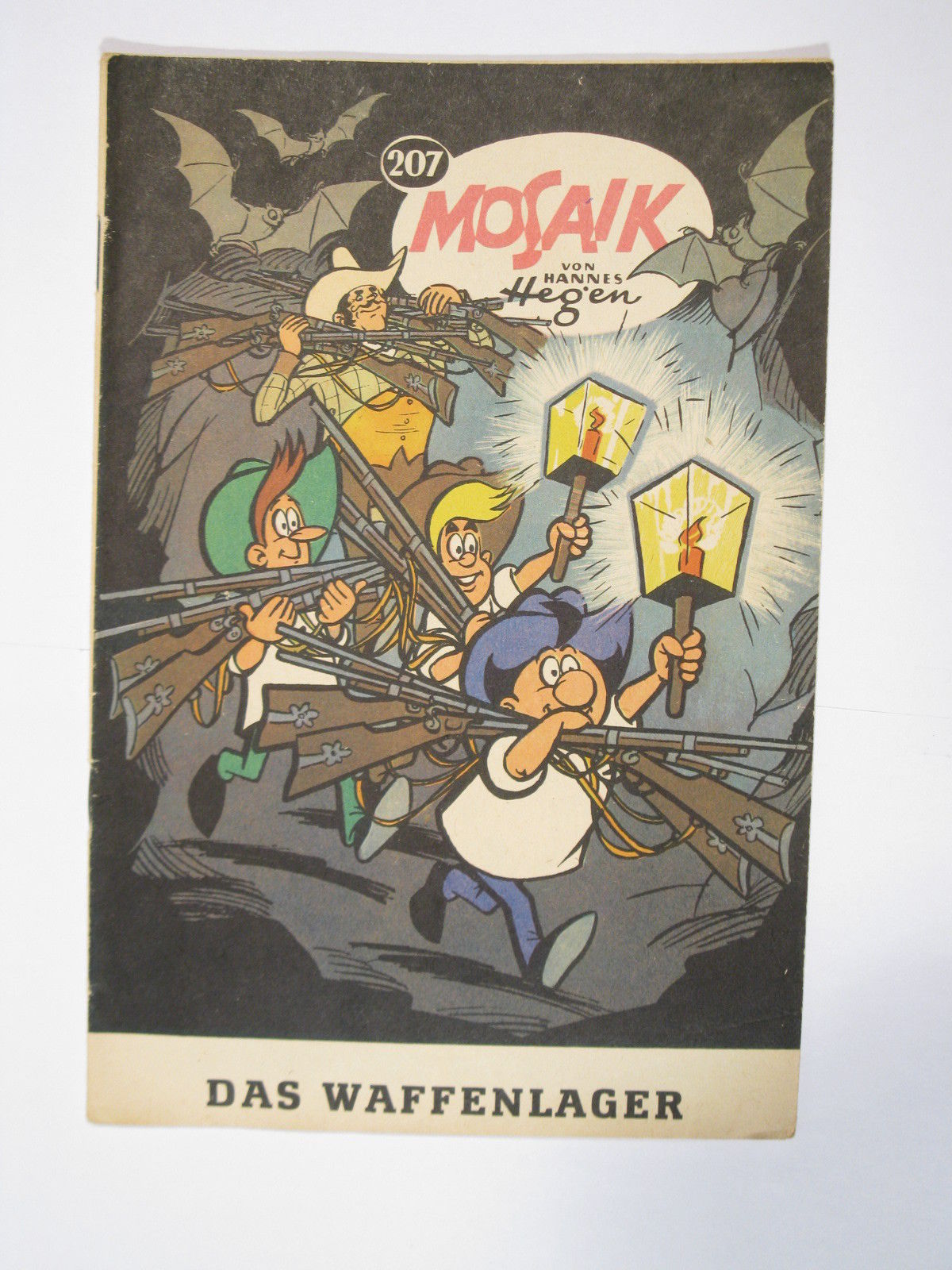 Mosaik DDR Comic Nr. 207  Vlg. Junge Welt im Zustand (1-2). 64935