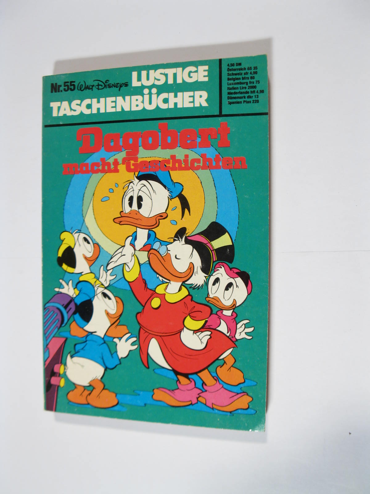 Donald Duck Lustiges Taschenbuch  Nr. 55  ERSTAUFLAGE Ehapa Z (1/1-2). 116207