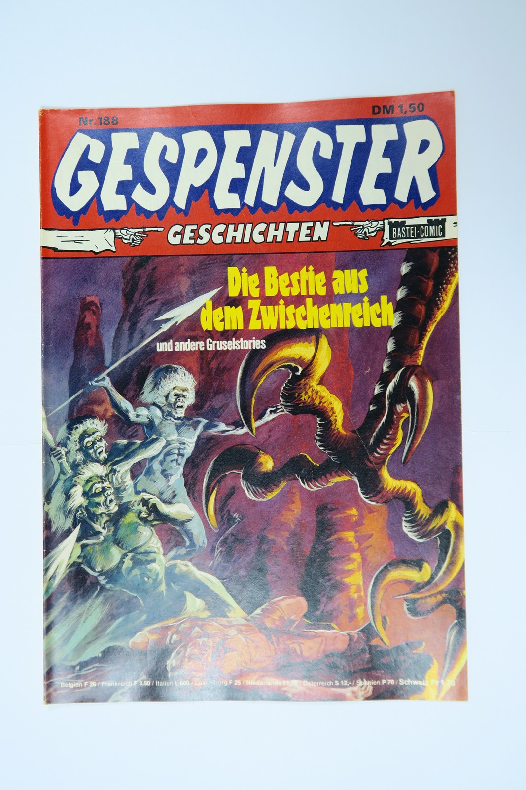 Gespenster Geschichten Nr. 188  Bastei im Zustand (1-2). 145409