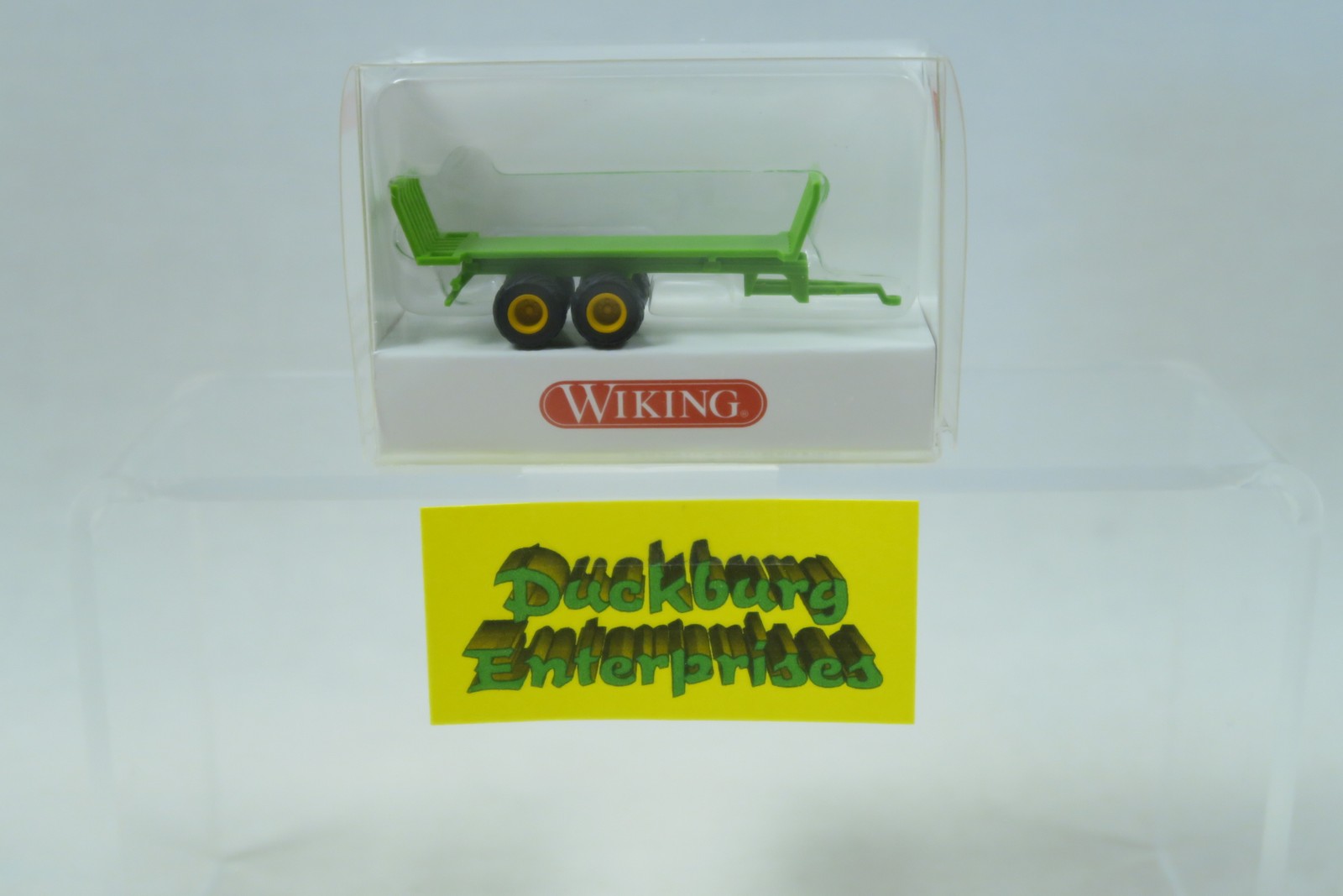 Wiking 9554022 landwirtschaftlicher Transportanhänger grün in OVP 1:160 166301