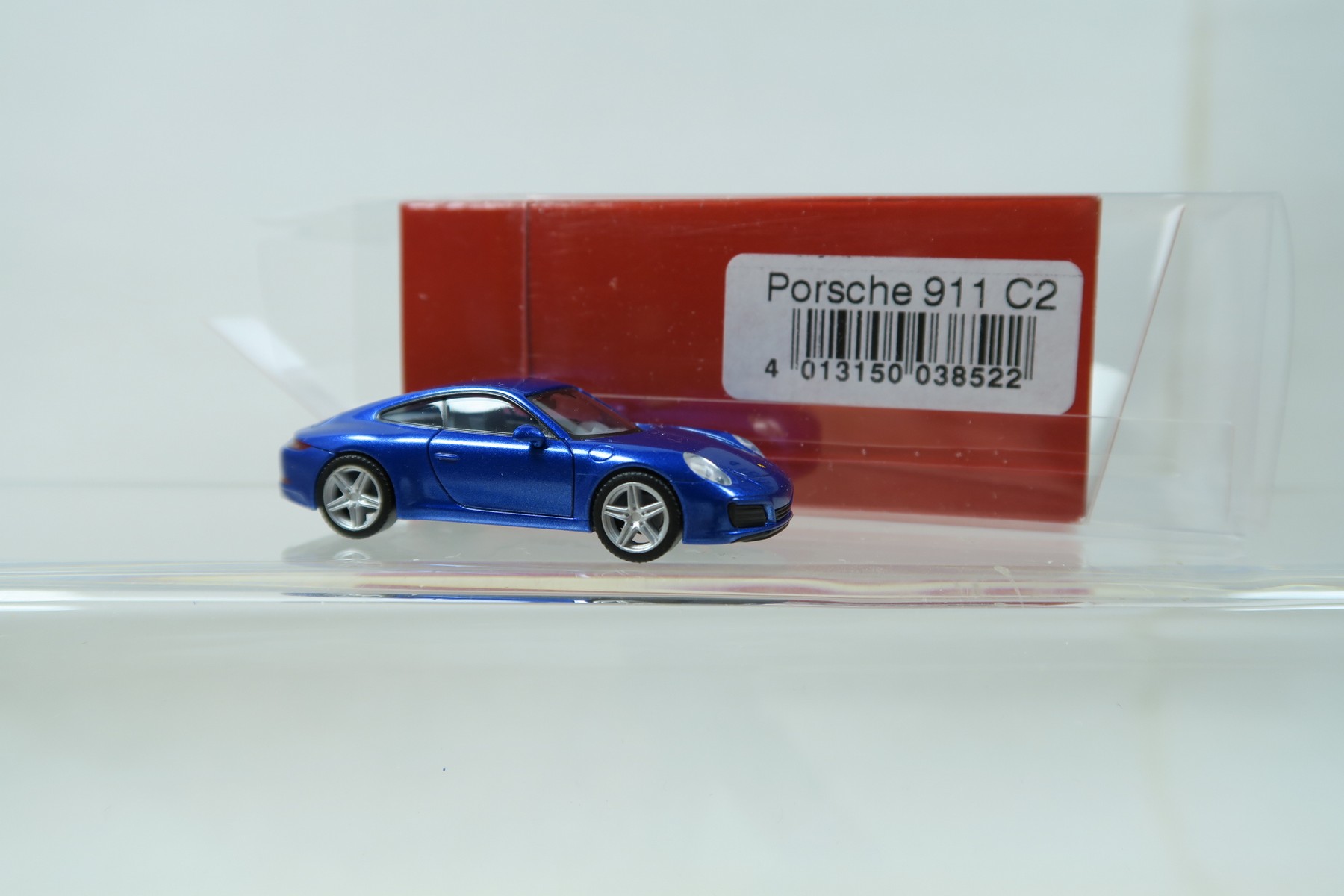 Herpa  Porsche 911 C 2 blau metallic in OVP H0 1:87 149027