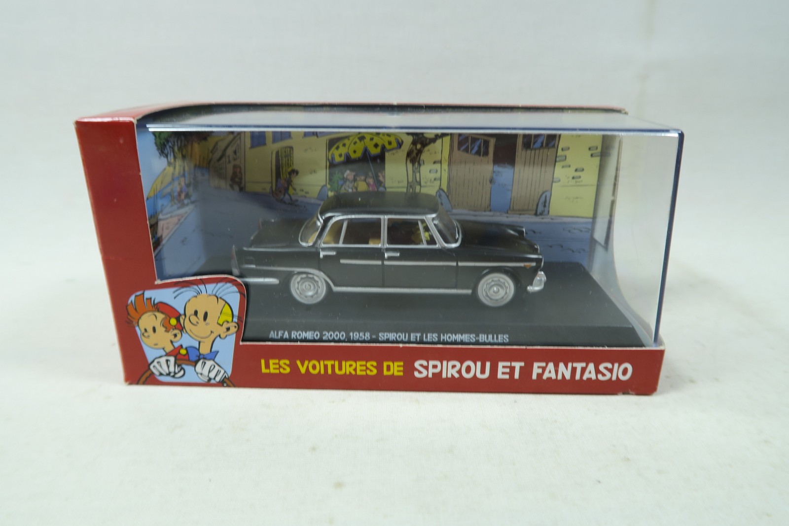 Spirou + Fantasio Auto Alfa Romeo 2000 aus Tiefschlaf für die Stadt 149557