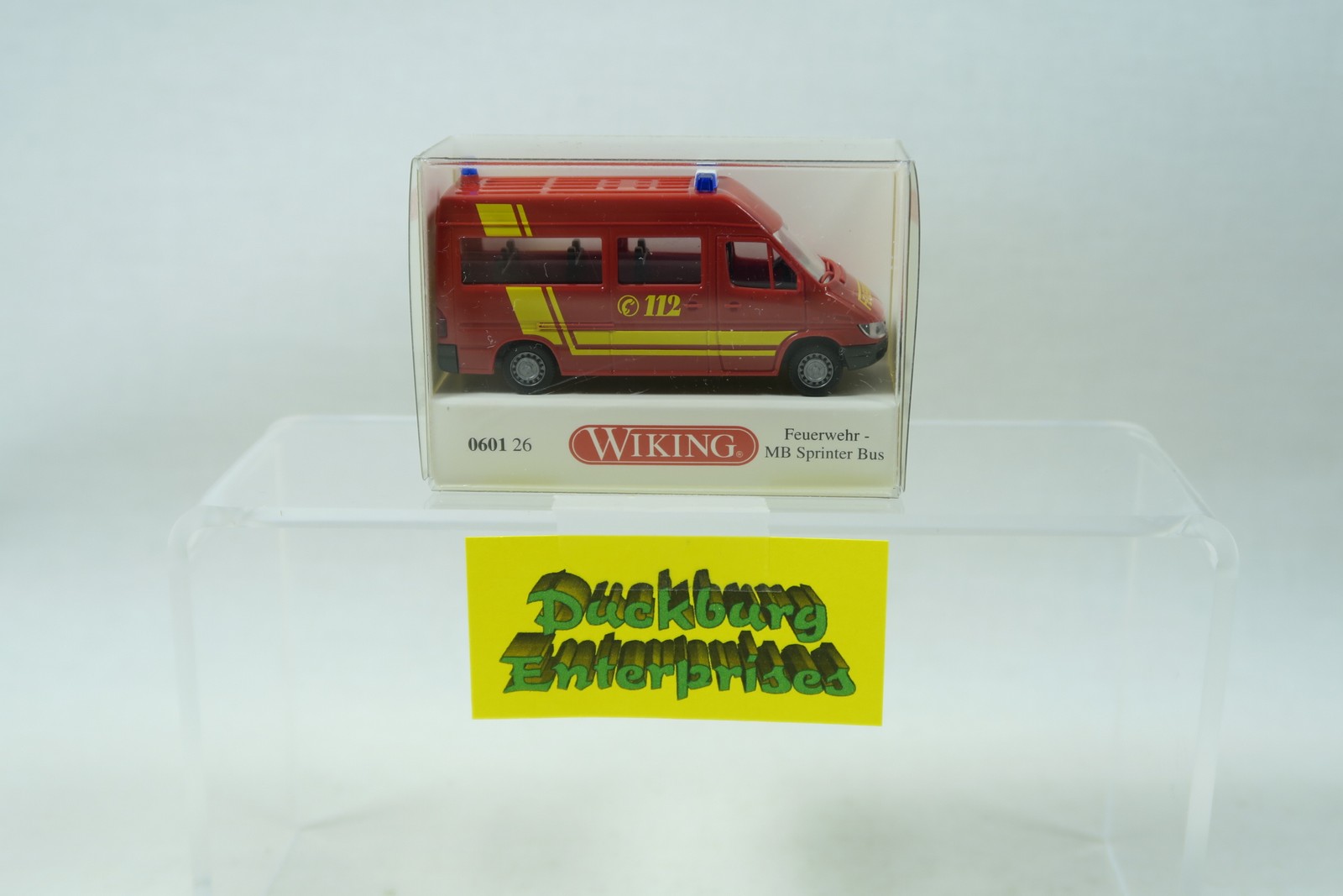 Wiking 060126 MB Sprinter Bus Feuerwehr in OVP 1:87 164895