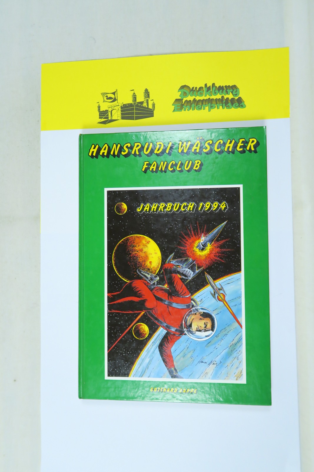 Hansrudi Wäscher Fanclub Jahrbuch 1994  signiert v. Wäscher 161474