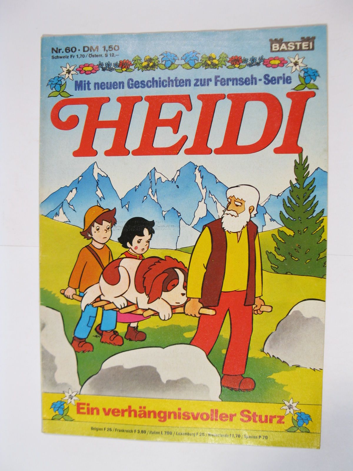 Heidi 2.Serie Nr. 60  Bastei im Zustand (1-2). 94491