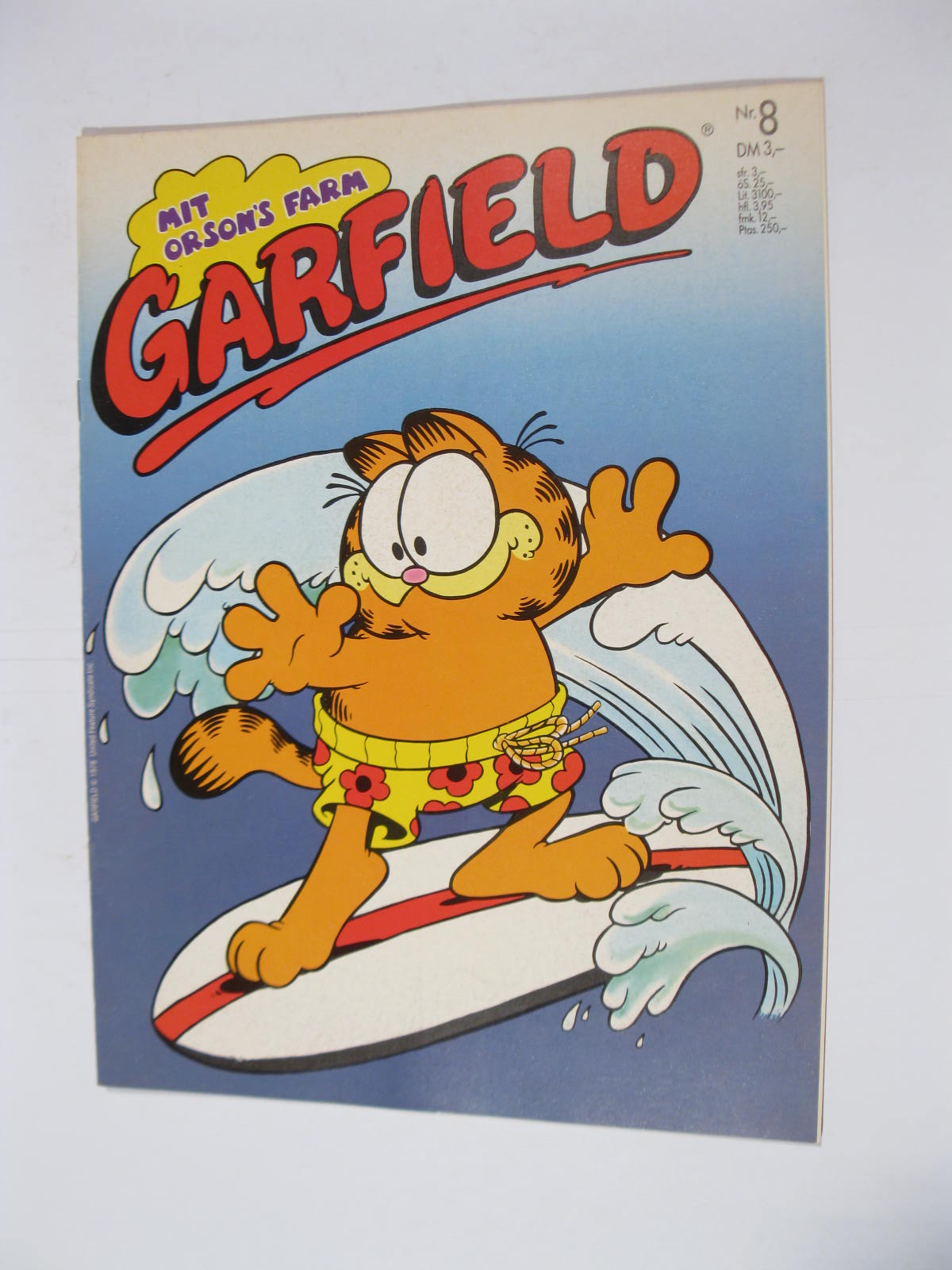 Garfield GbÜ Nr. 1987/ 8  Bavaria Vlg. im Z (0-1). 111241