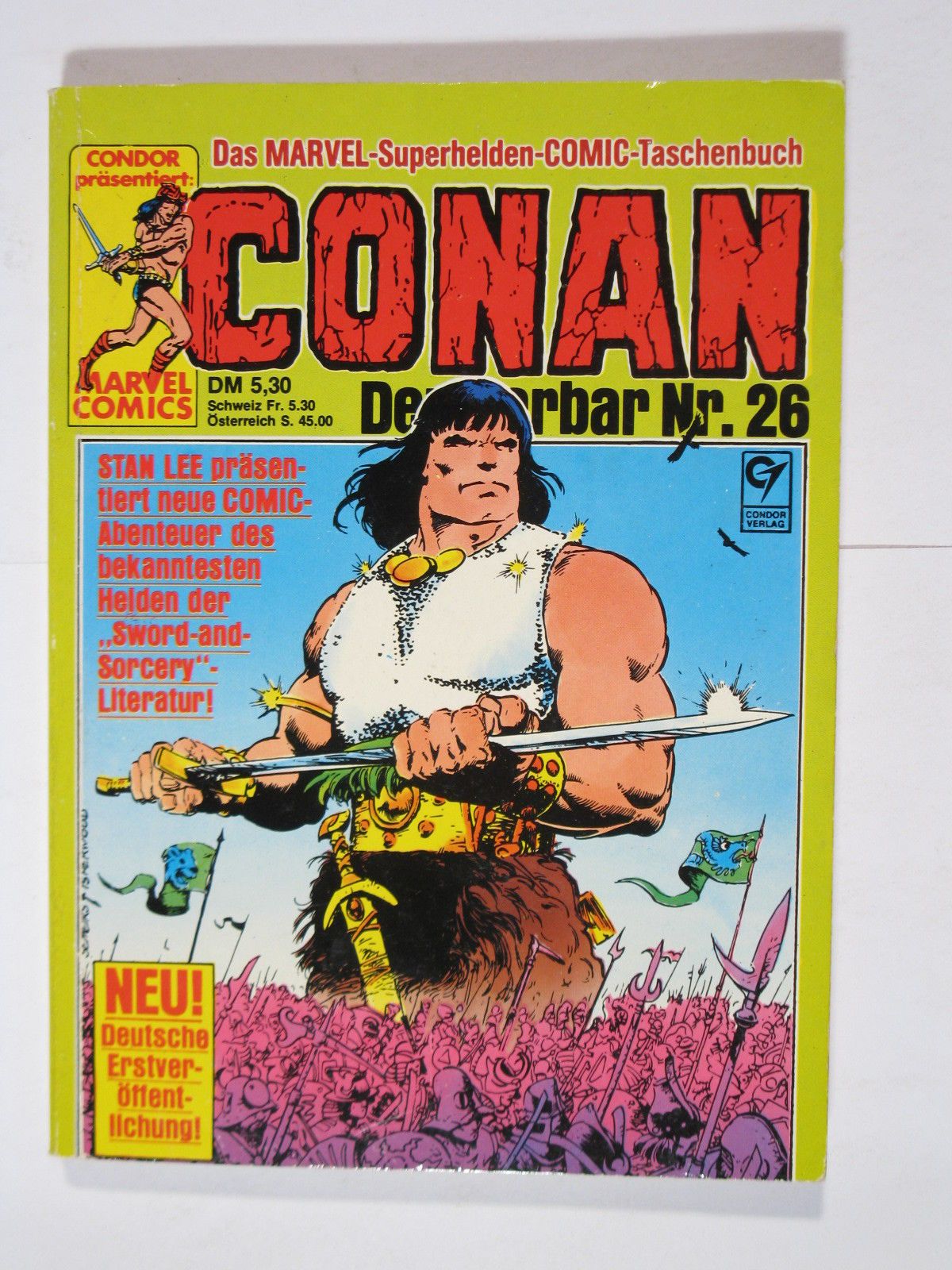 Conan Nr. 26  Marvel Condor Taschenbuch im Z (1). 80695