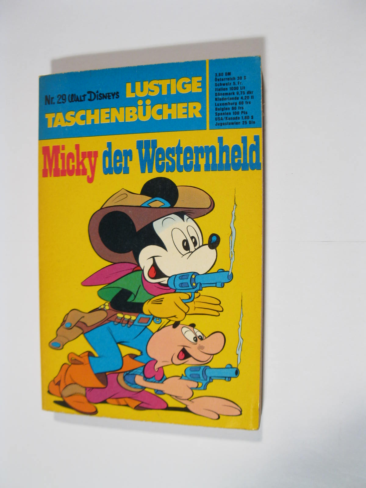 Donald Duck Lustiges Taschenbuch  Nr. 29  ERSTAUFLAGE Ehapa Z (1/1-2). 116157