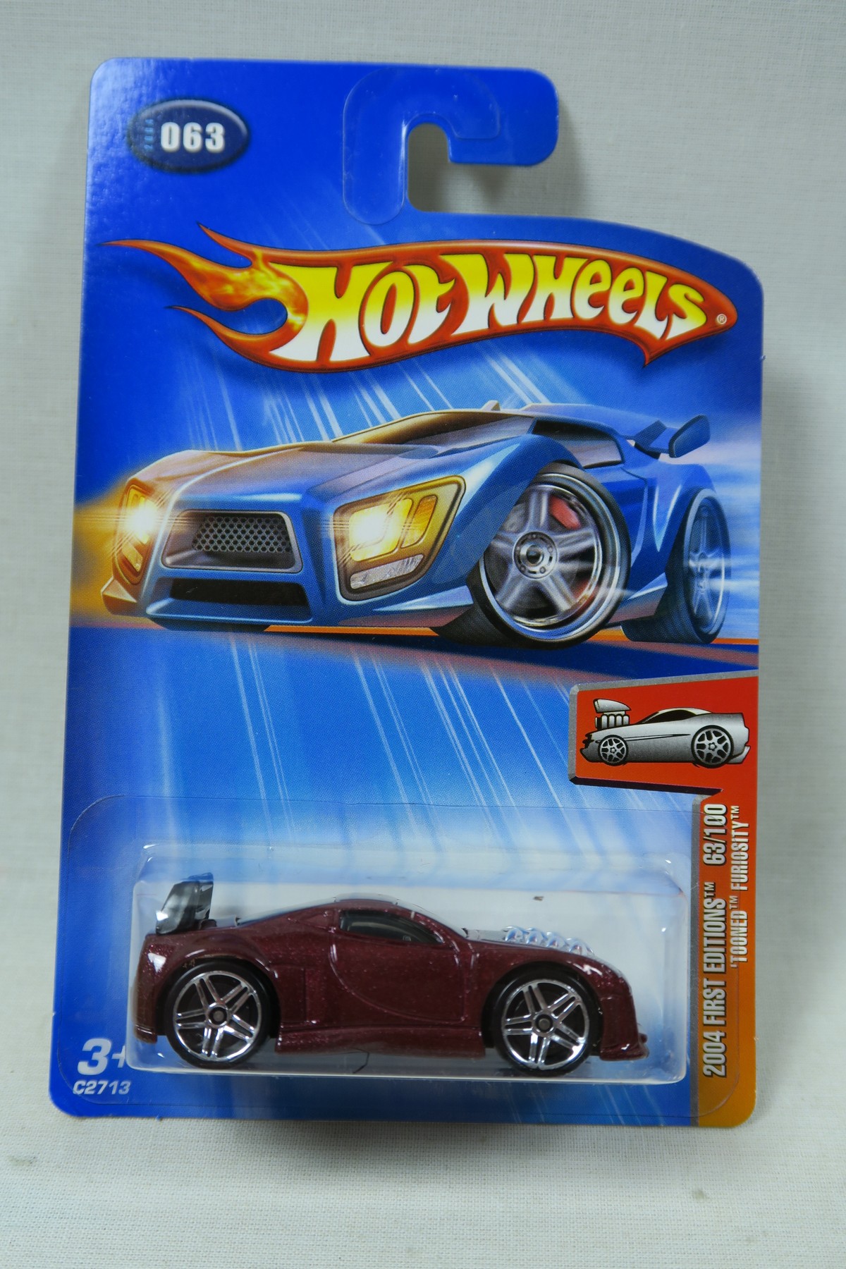 Hot Wheels 2004 Tooned Furiosity 63/100 MOC 138175