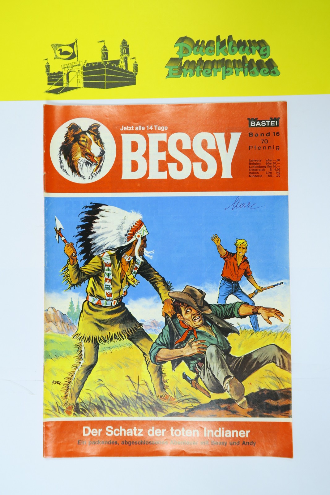 Bessy Comic-Heft Nr. 16  Bastei im Zustand (2/2-3 NZ). 150803