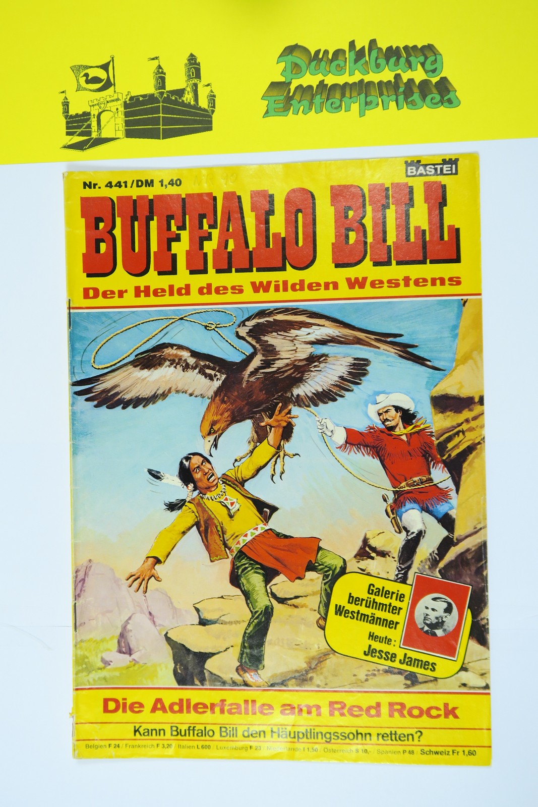 Buffalo Bill Nr. 441  Wäscher Bastei im Zustand (2-3). 161261