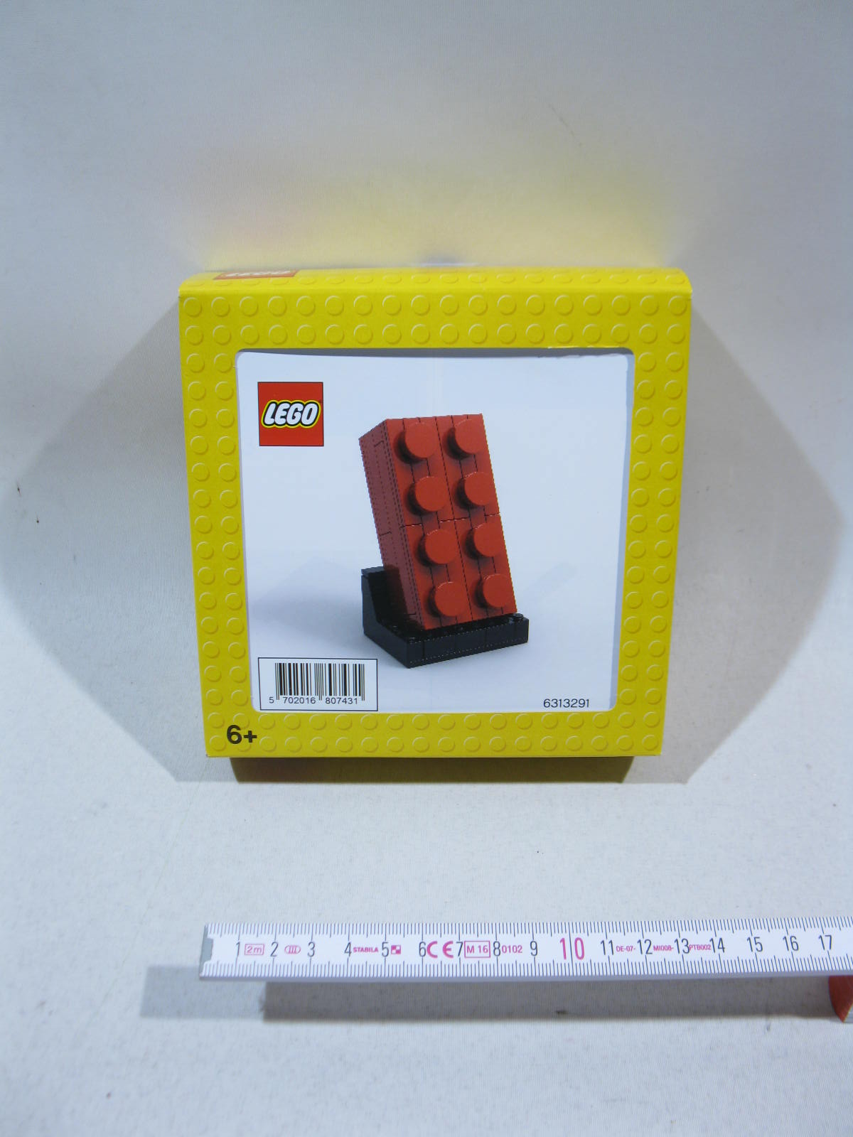 Lego limited Edition 6313291 Baustein brick 2x4 rot MIB / in OVP L2831