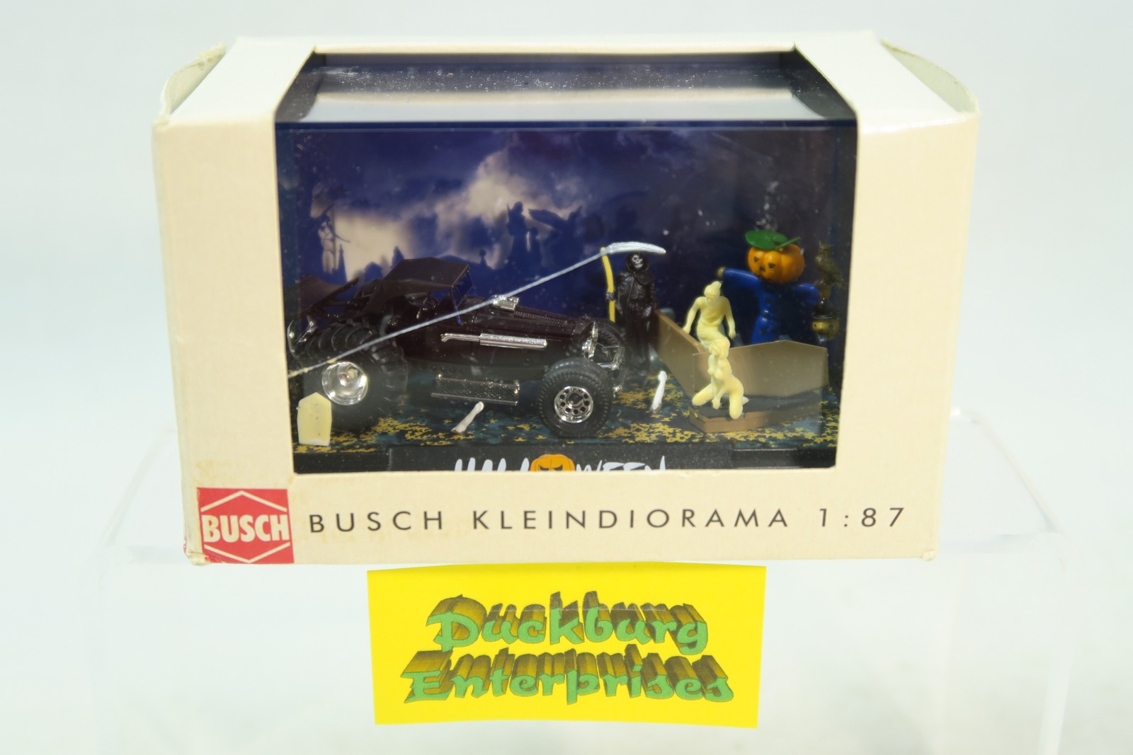 Busch 1:87 PKW 7658 Kleindiorama Halloween Hotrod in OVP 175105