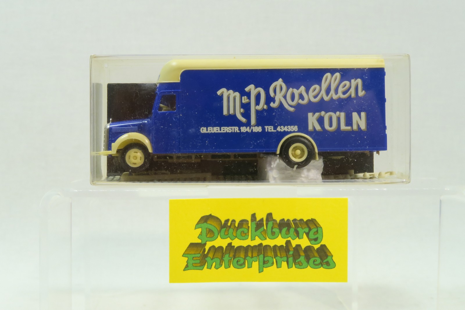 Albedo 1:87 LKW x Mercedes MB Koffer Rosellen Köln in OVP 174391