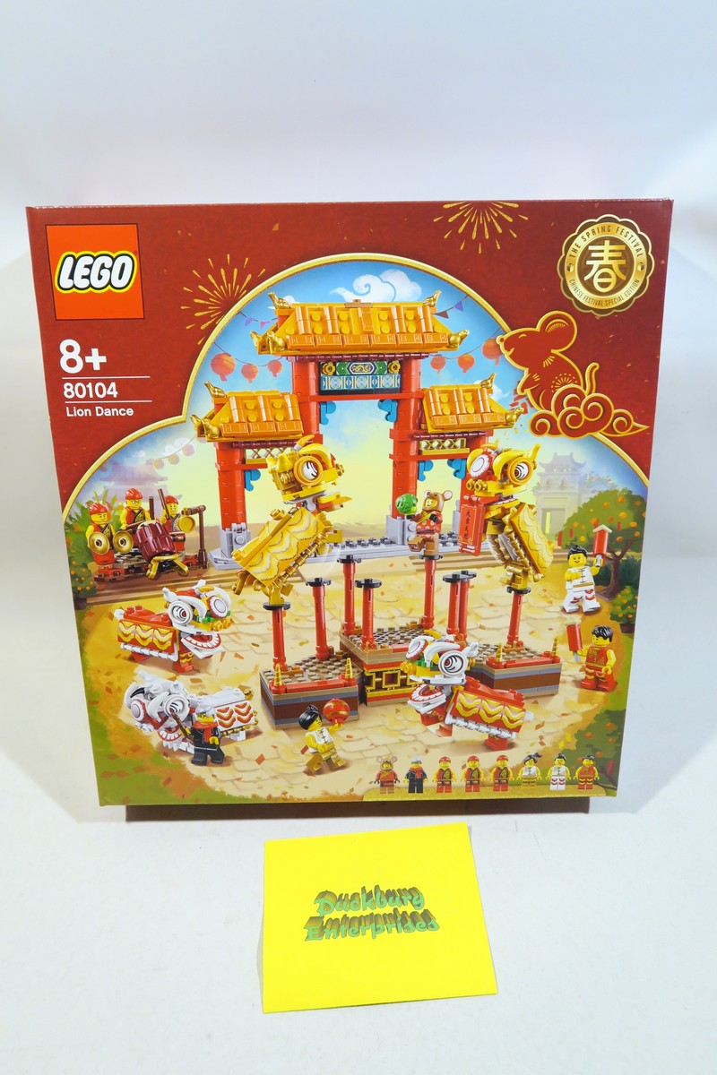 Lego 80104 China Löwentanz Lion Dance MIB / in OVP L3165