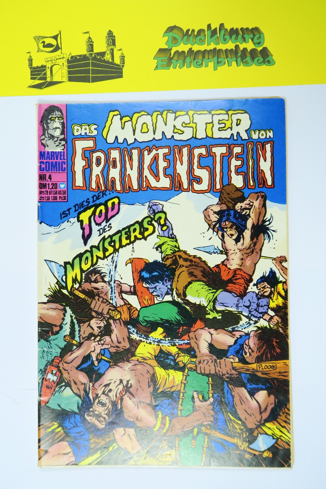 Frankenstein Nr. 4  Marvel Williams im Zustand (1-2/2). 150539