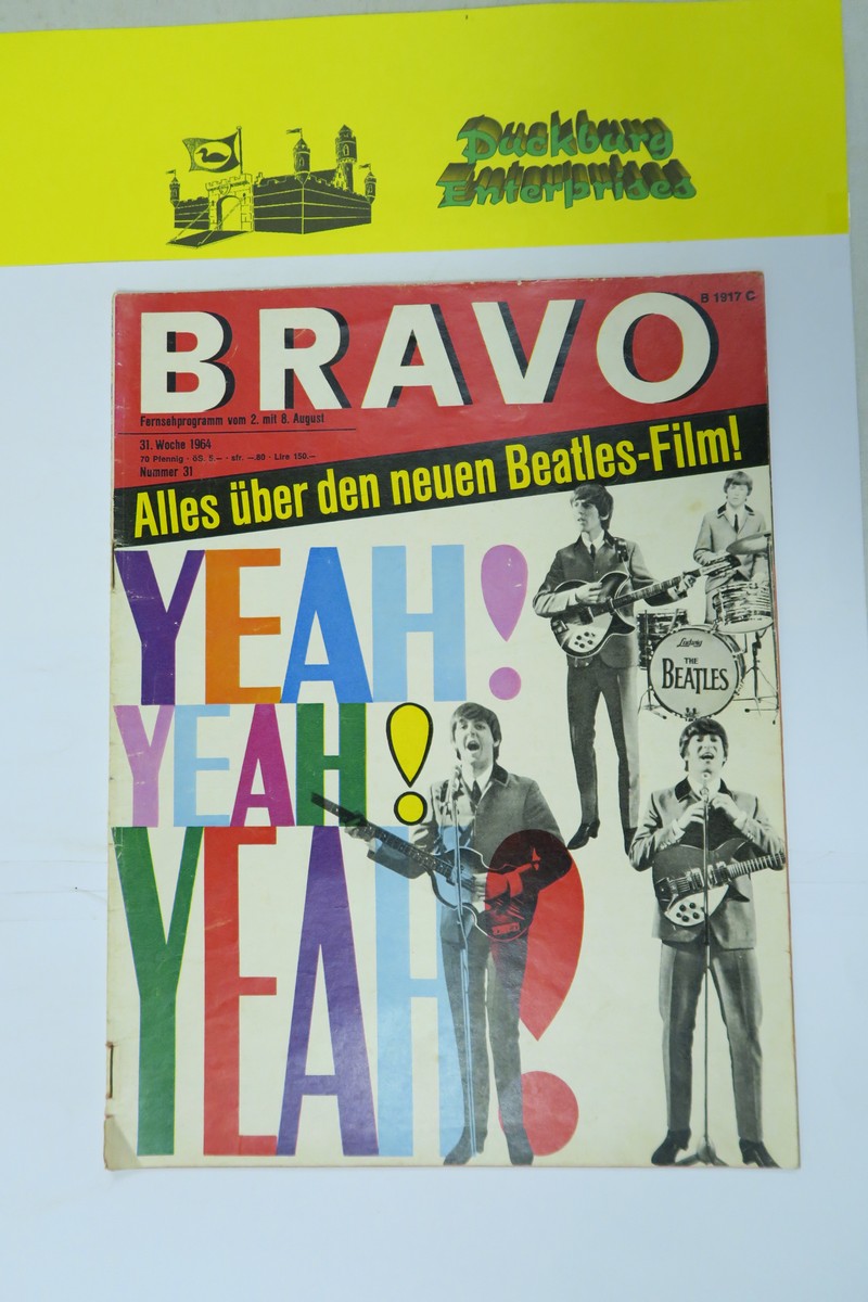 Bravo 1964 /31 vom 28.7.1964 Beatles, Lou van Burg, Wallace, Margot Trooger 159043