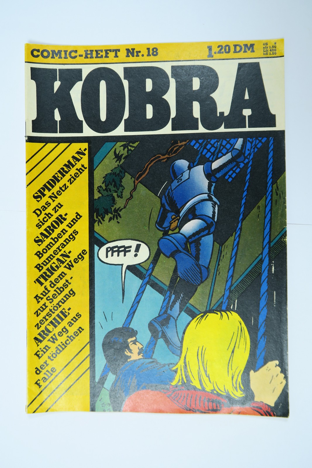 Kobra Comic 1975/18  Gevacur im Zustand (1-2). 145443