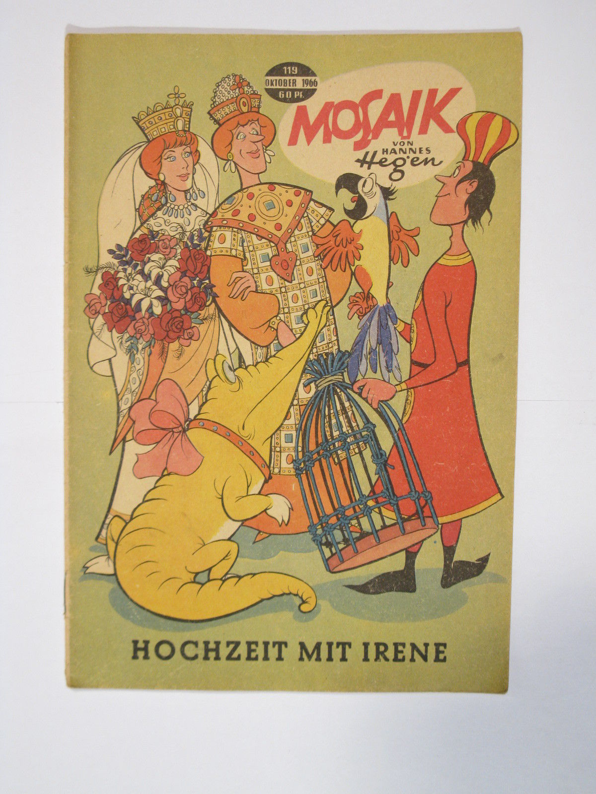 Mosaik DDR Comic Nr. 119  Vlg. Junge Welt im Zustand (1-2). 64923