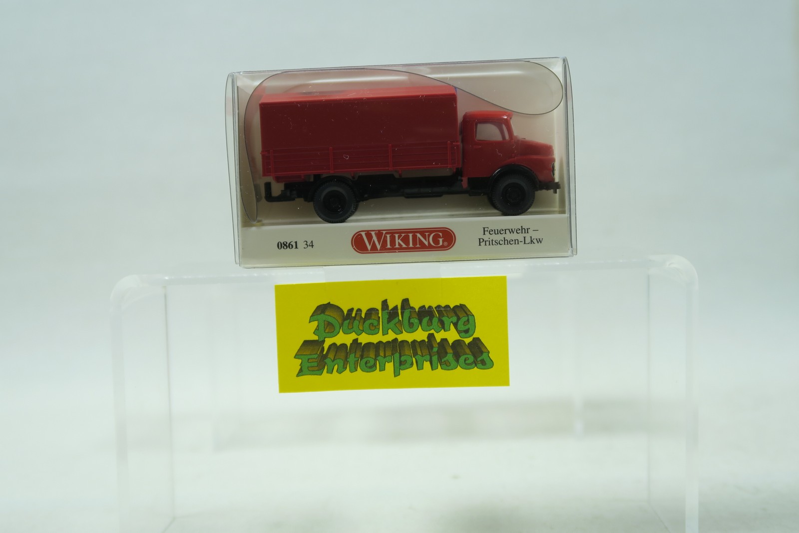 Wiking 1:87 Feuerwehr 086134 MB Kurzhauber Pritschen LKW in OVP 173061