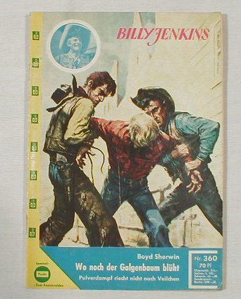 Billy  JENKINS  Heft Nr. 360   Uta-Verlag  14629