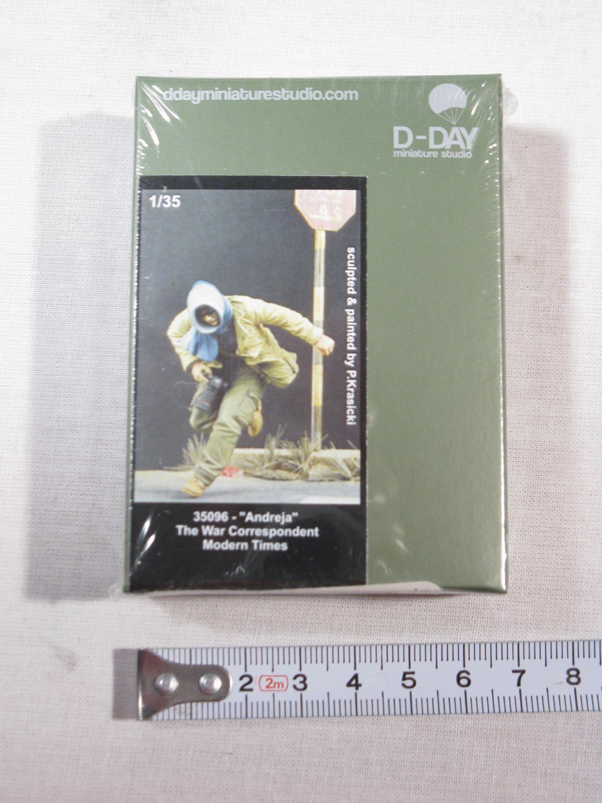 D-Day Miniature 35096 War Correspondent Andreja 1/35 in OVP z455