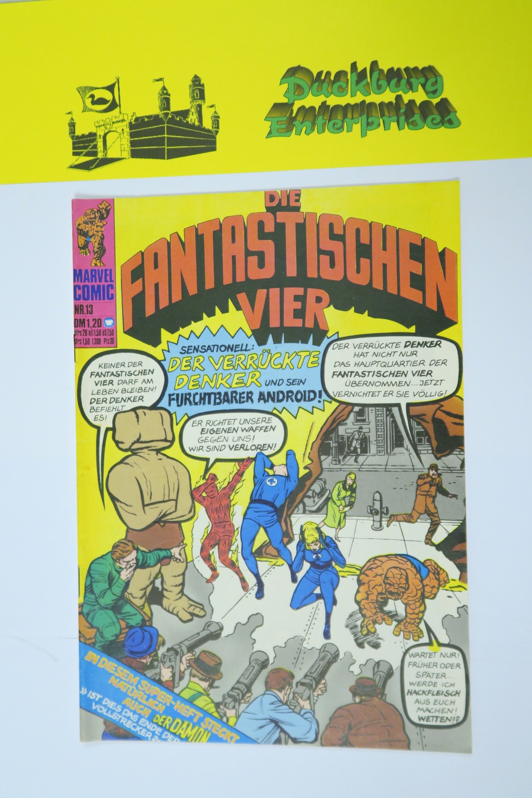 Fantastische Vier Nr.  13  Marvel Williams im Zustand (1/1-2). 150411