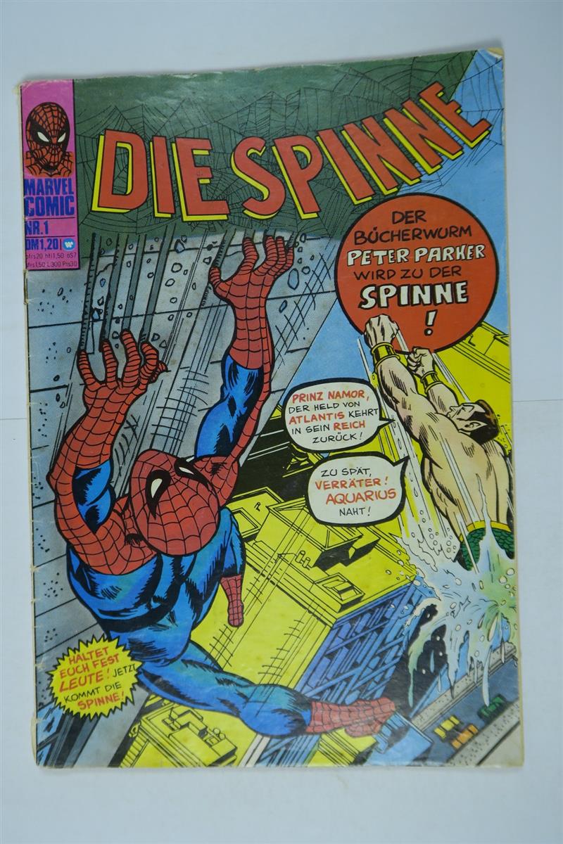 Spinne Nr.   1  Marvel Comic Williams im Zustand (2/2-3). 140593