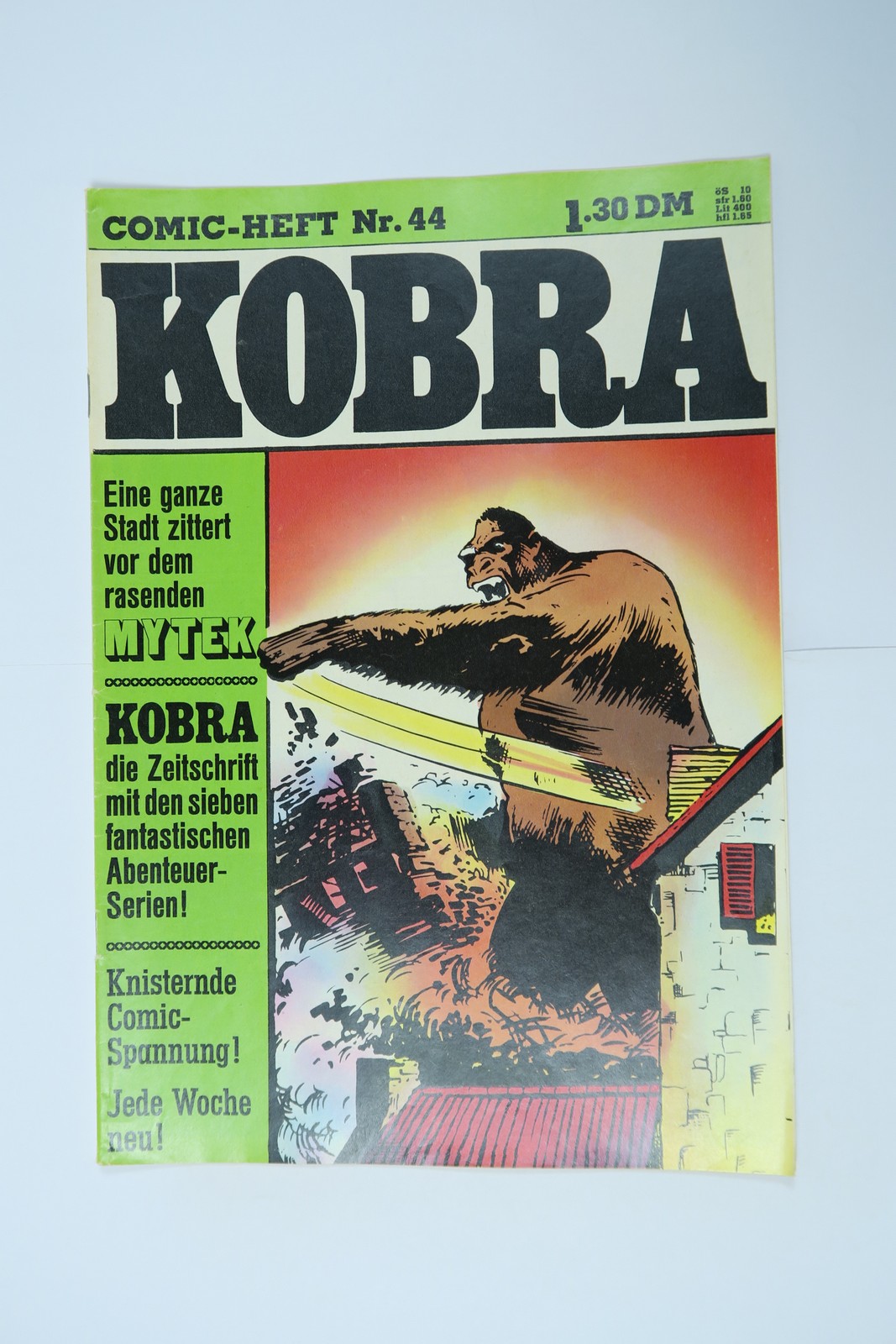 Kobra Comic 1975/44  Gevacur im Zustand (1-2). 145475