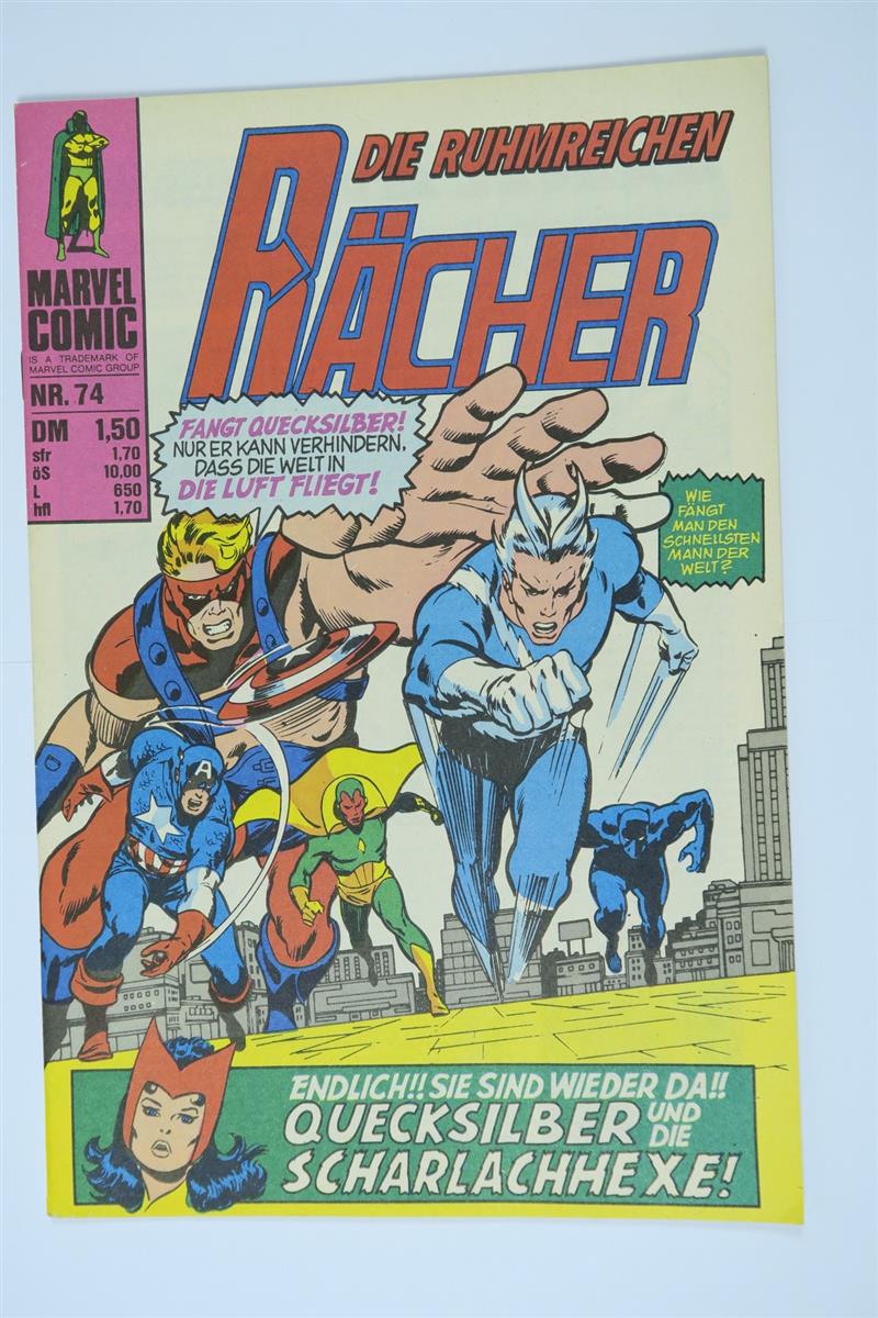 Rächer  Nr.  74  Marvel Williams im Zustand (1). 142247