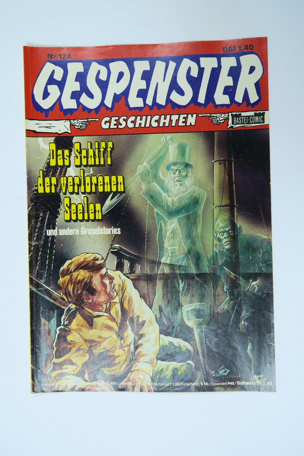 Gespenster Geschichten Nr. 124  Bastei im Zustand (2). 145301