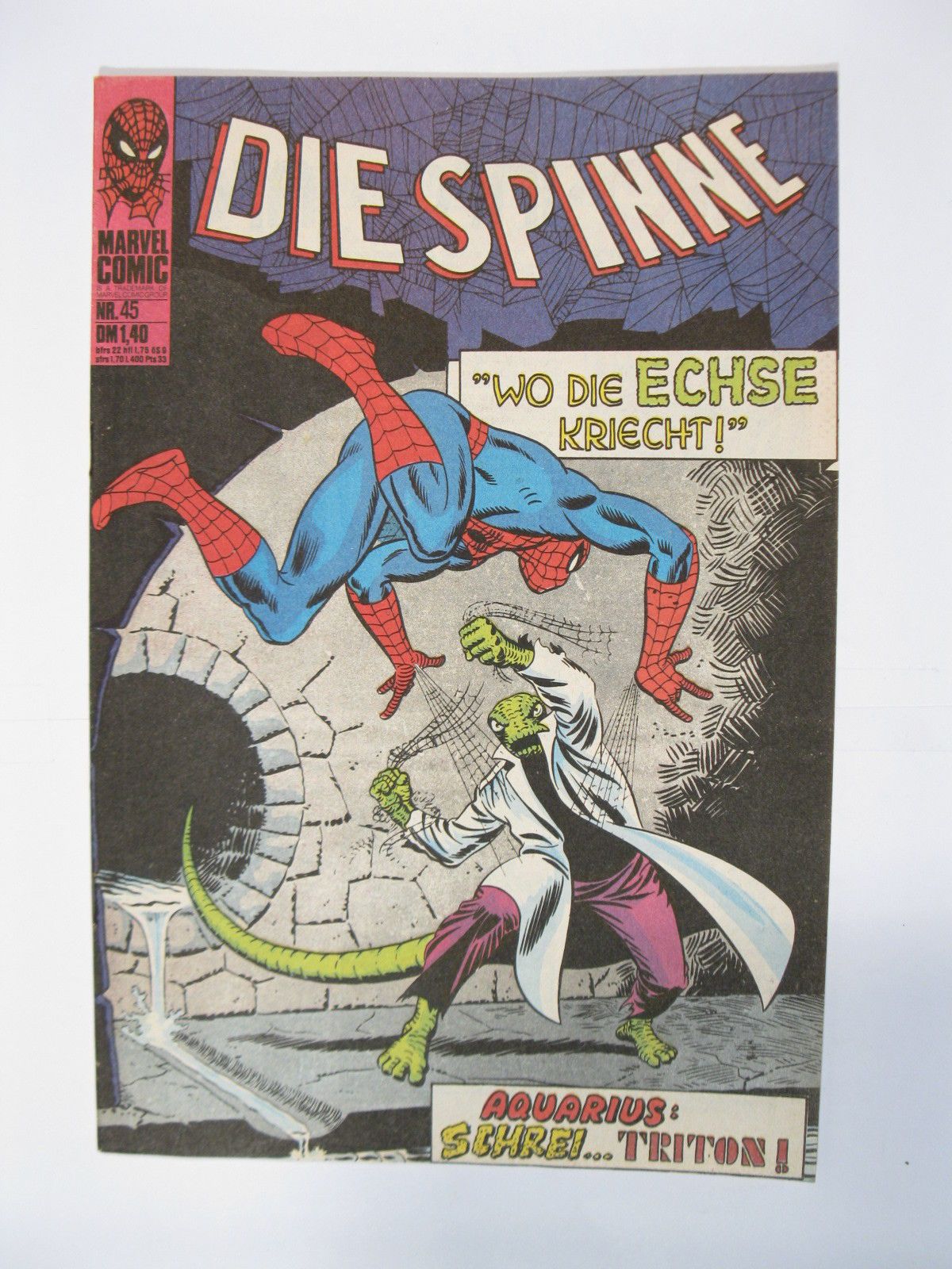 Spinne Nr.  45   Marvel Comics Williams im Zustand (1-2 r.Kl.) 56568