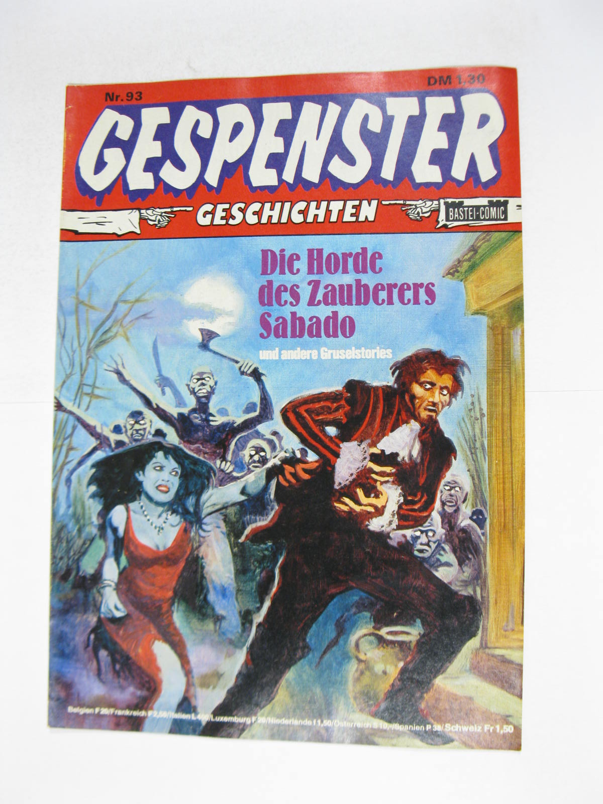 Gespenster Geschichten Nr.  93  Bastei im Zustand (1). 123205