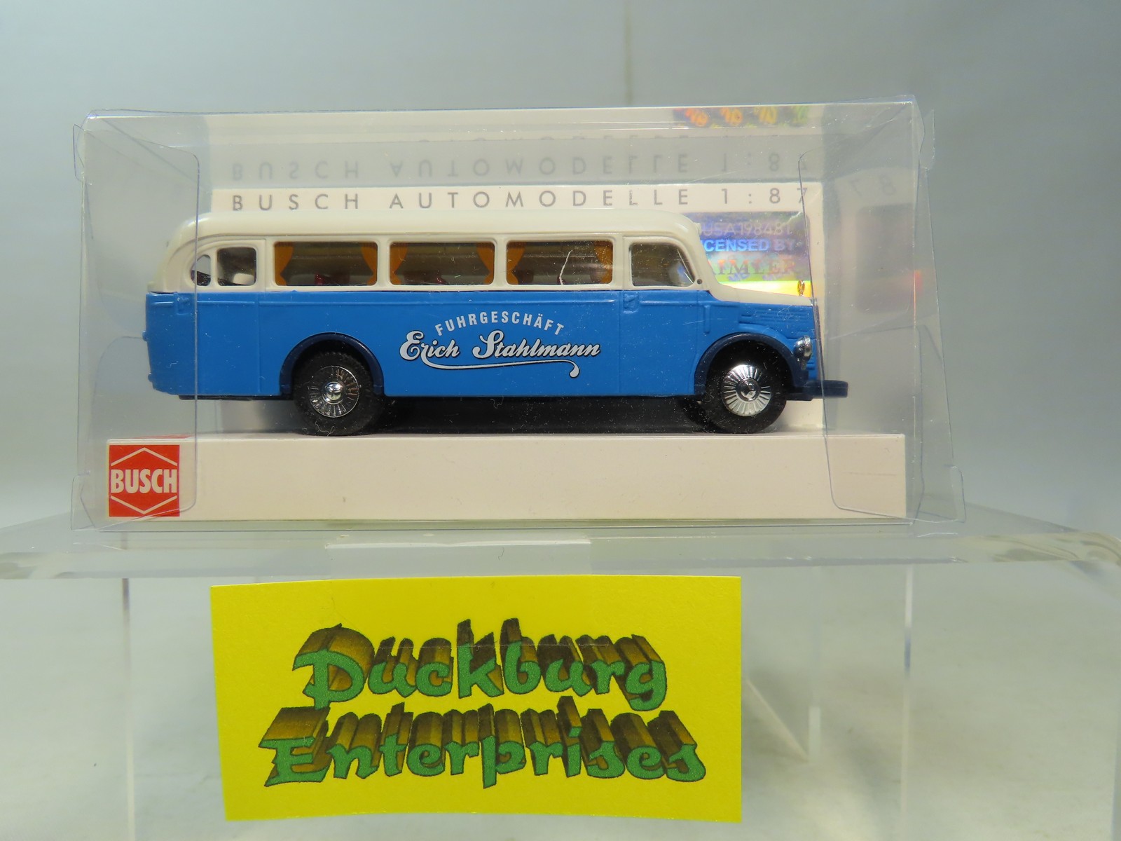 Busch1:87 LKW 41051 Mercedes MB O 3500 Schulbus Fuhrges. Stahlmann  177253