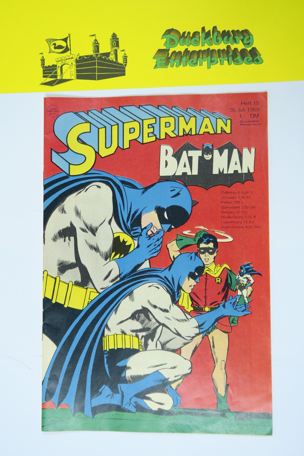 Superman Comic 1969/15  Ehapa im Zustand (1). 145679