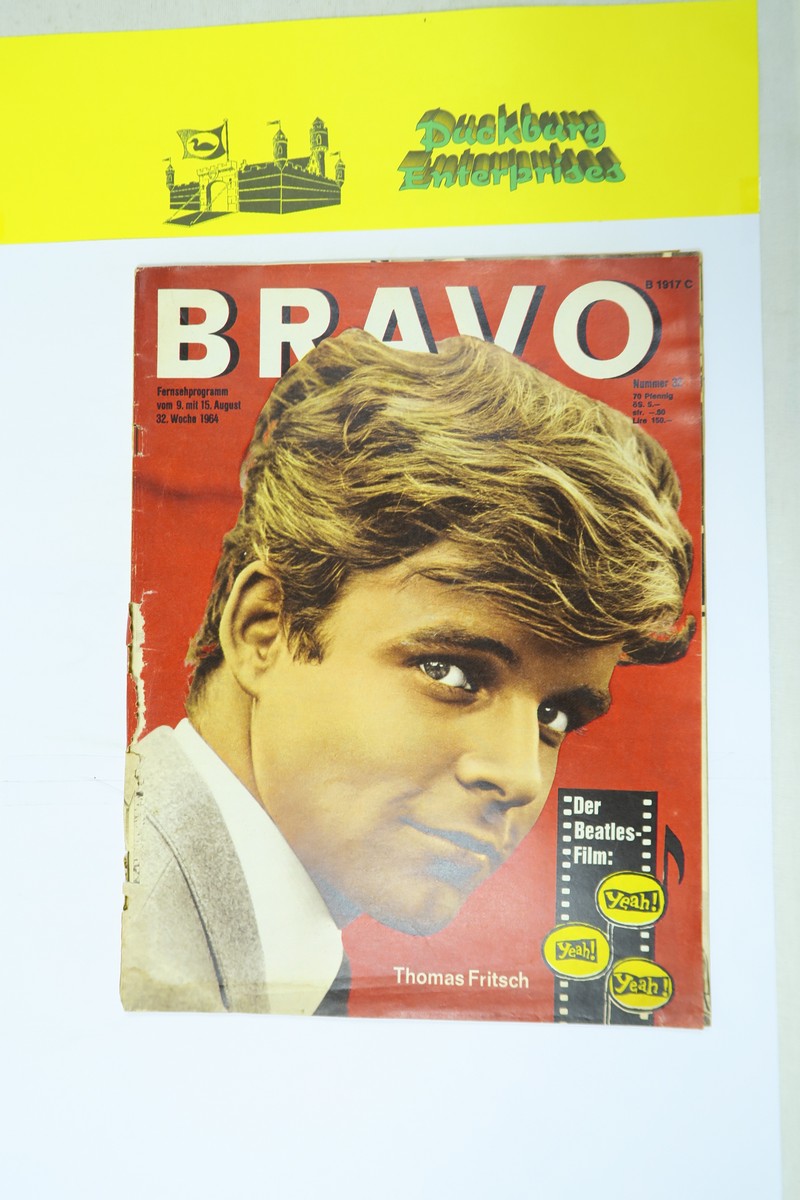 Bravo 1964 /32 vom 4.8.1964 Thomas Fritsch, Ann-Margret, Beatles Film 159045