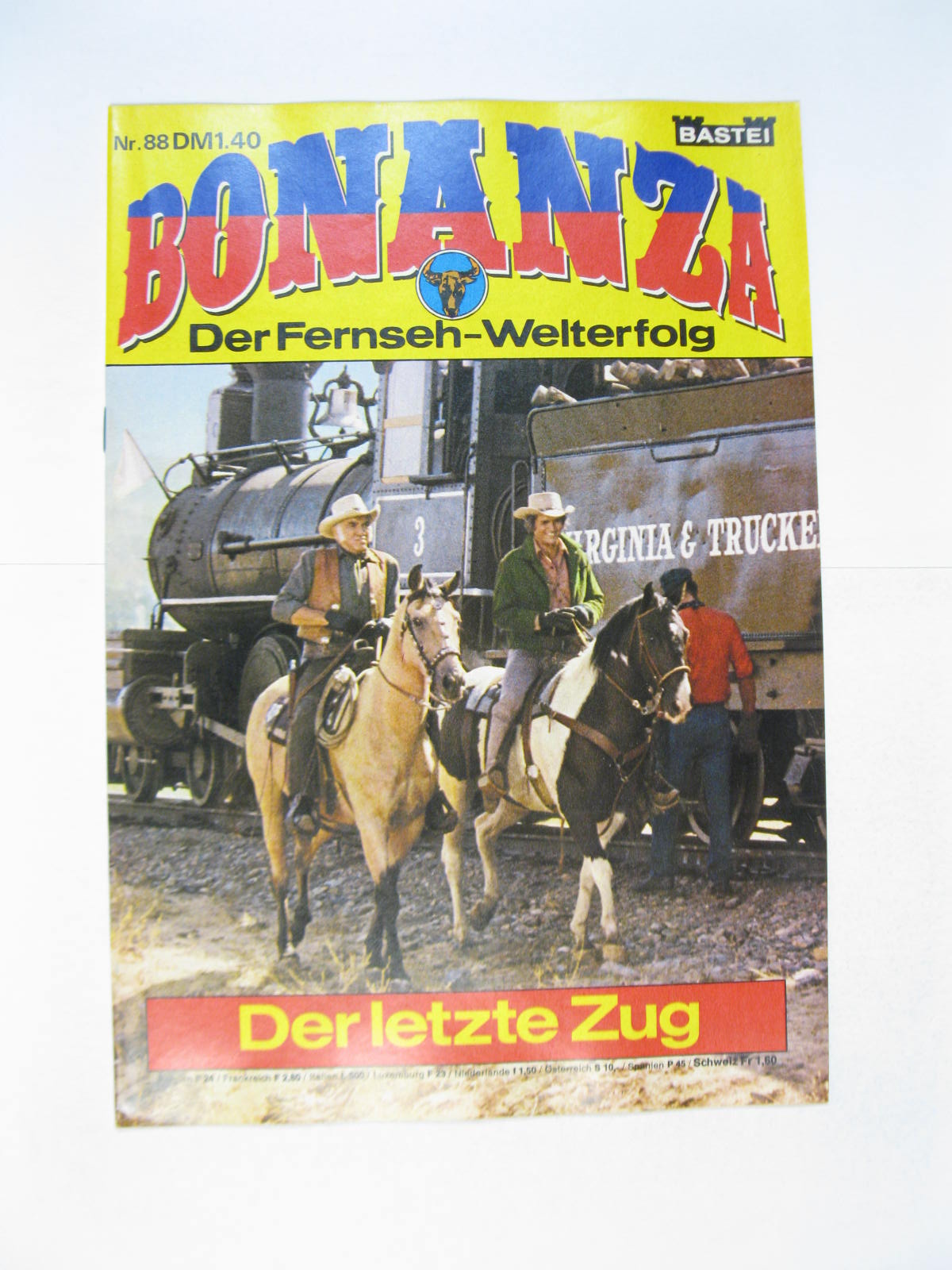 Bonanza Nr. 88  Bastei Verlag im Zustand (0-1). 127963