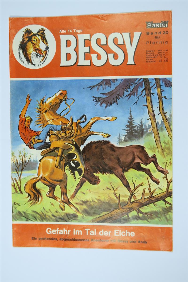 Bessy Comic-Heft Nr. 30  Bastei im Zustand (1/1-2). 141733