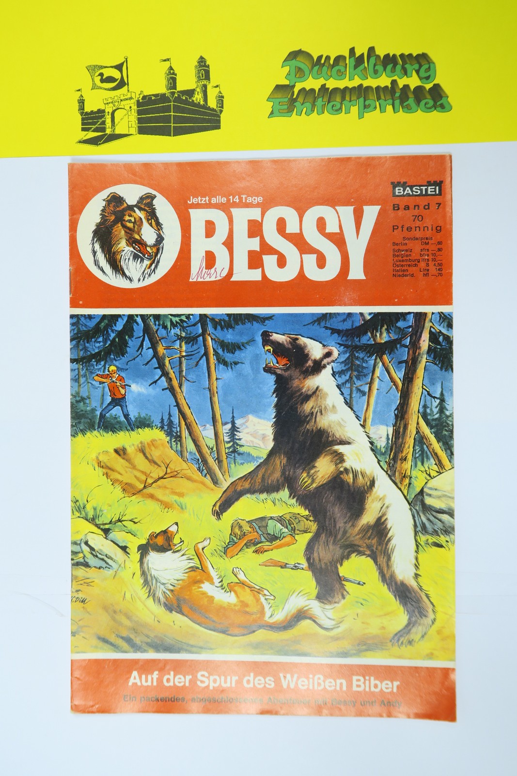 Bessy Comic-Heft Nr.  7  Bastei im Zustand (2 NZ). 150791