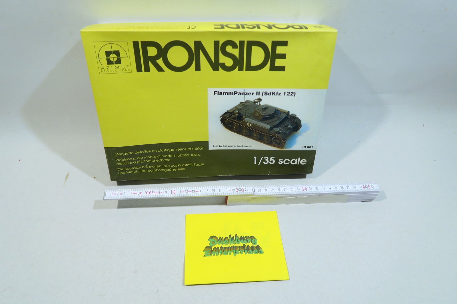 Azimut IR 001 Ironside Flammpanzer II Sd. KFZ 122 resin  1:35 mb13893