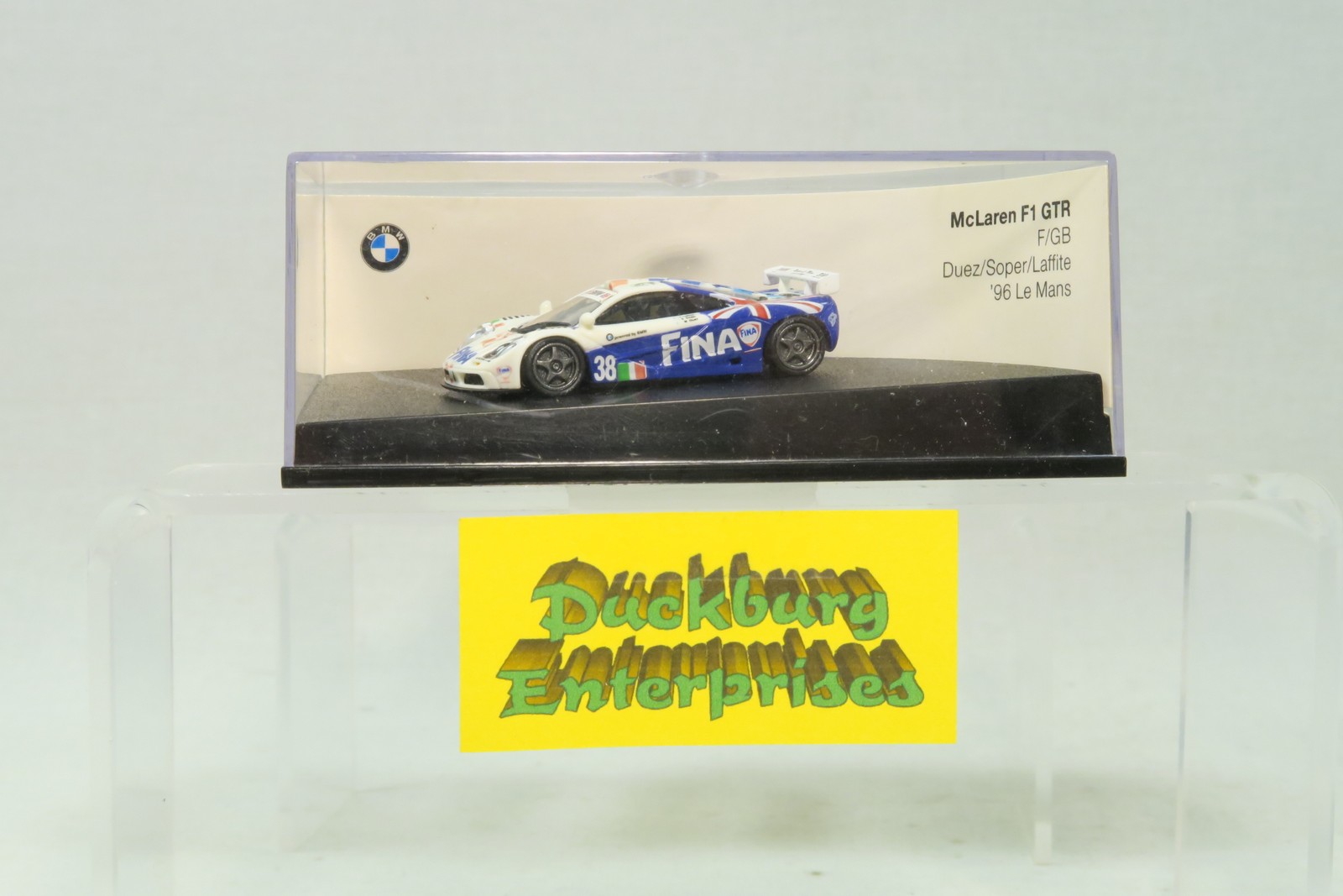 BMW 1:87 PKW Mc Laren F1 GTR Le Mans 96  BMW Werbemodell in OVP 185245