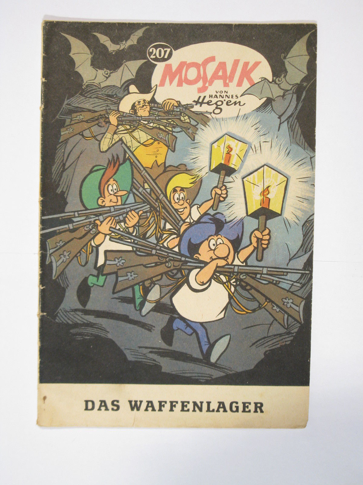 Mosaik DDR Comic Nr. 207  Vlg. Junge Welt im Zustand (2). 65035